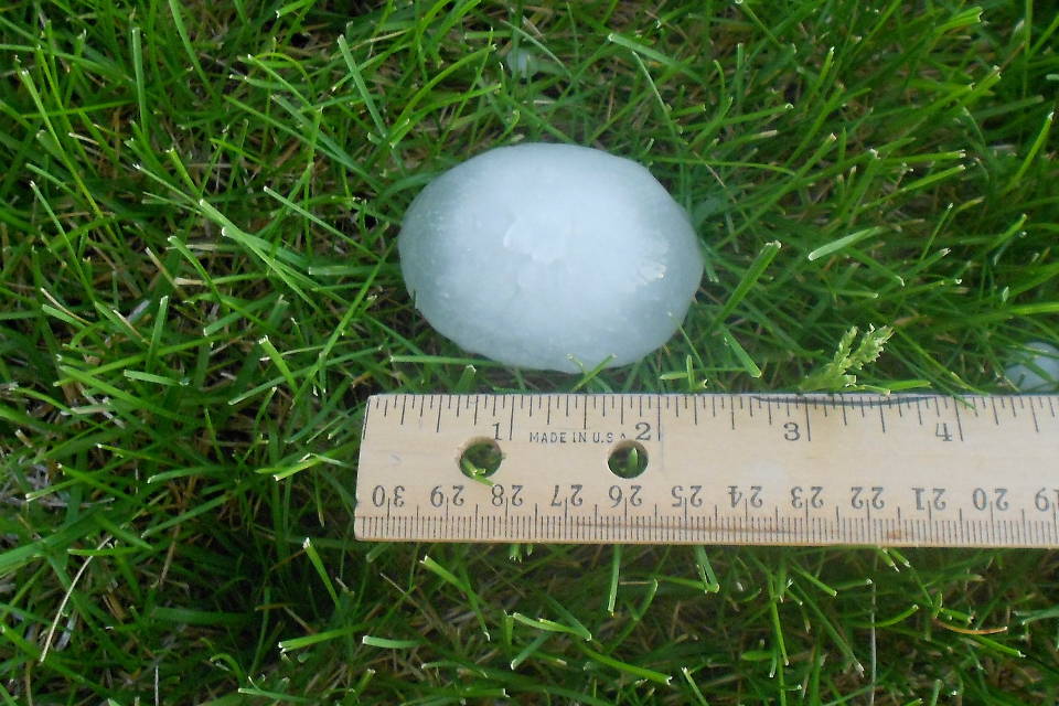 A Big Piece of Hail