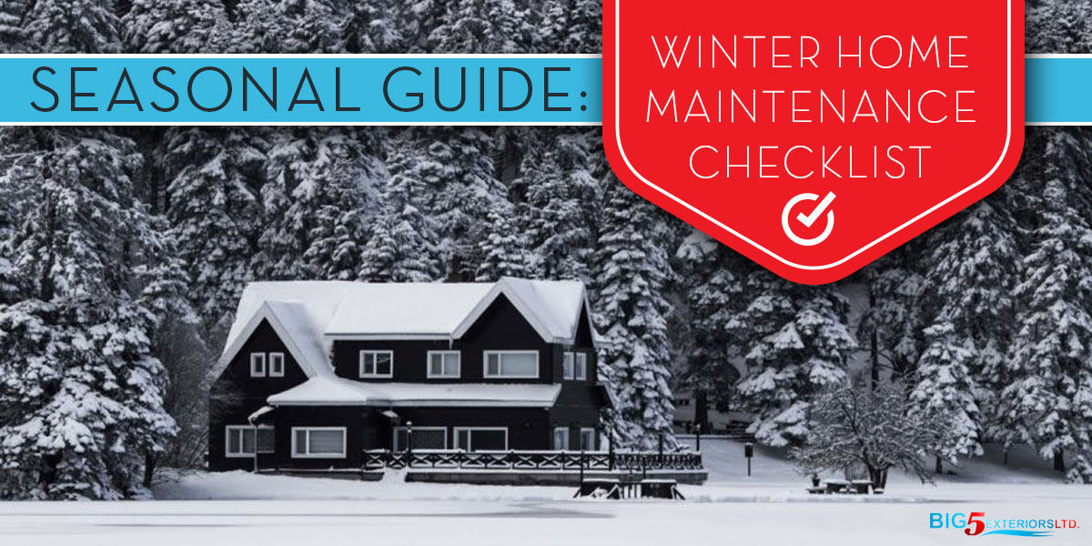 Winter Home Maintenance Checklist