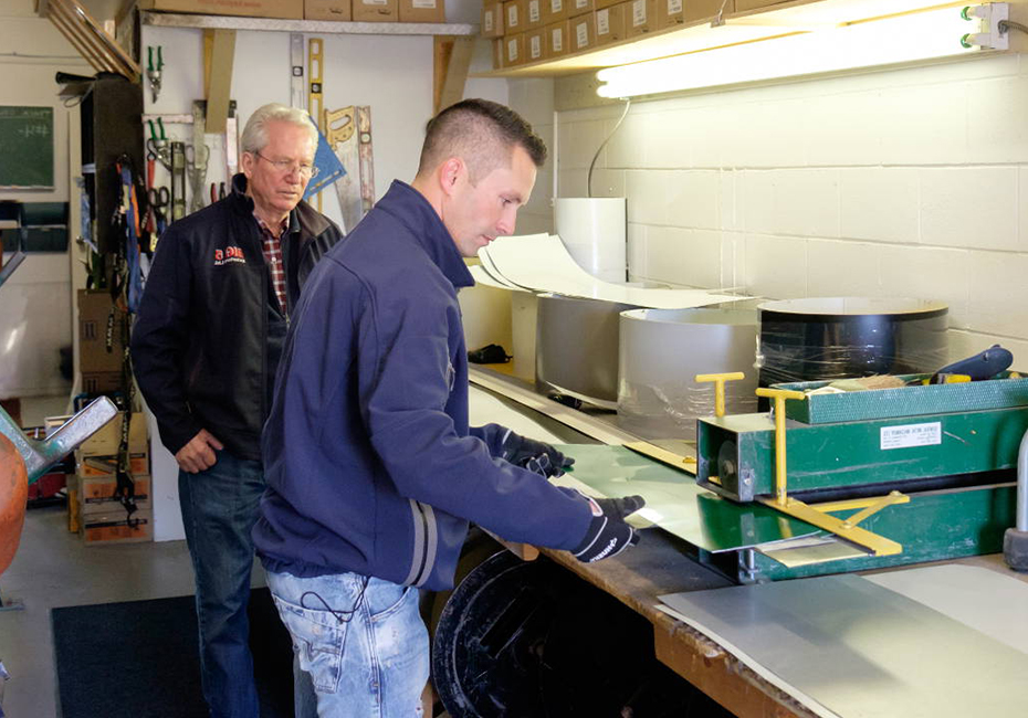 al and derek perzylo at big 5 exteriors